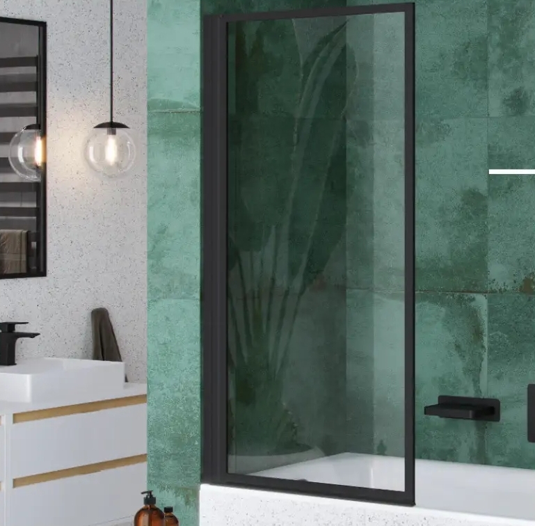 в продаже Шторка для ванны Excellent Fabrika 73x145 см чорная матовая (KAEX.4030.730.LP) - фото 3