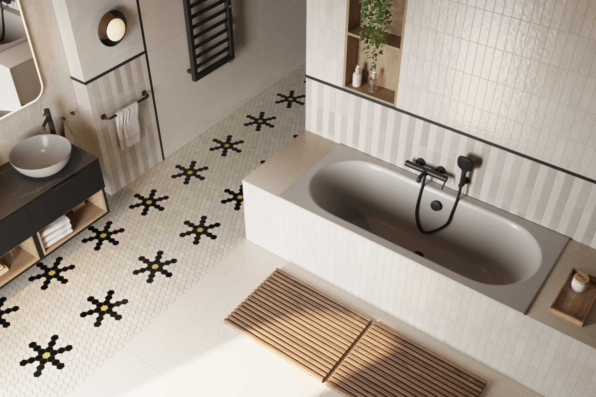 Ванна Excellent Oceana Slim 1700x750 капучино матовий (WAEX.OCE17CAMS) ціна 64960 грн - фотографія 2