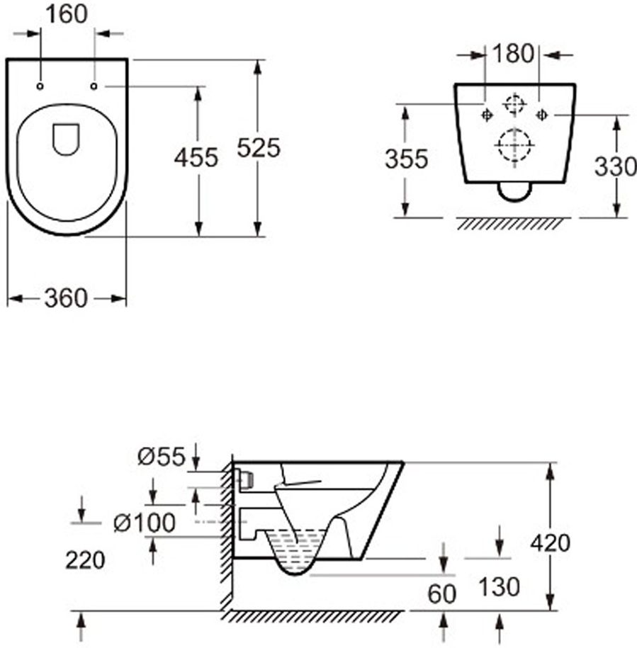 Devit Harmony (3801082) Габаритні розміри