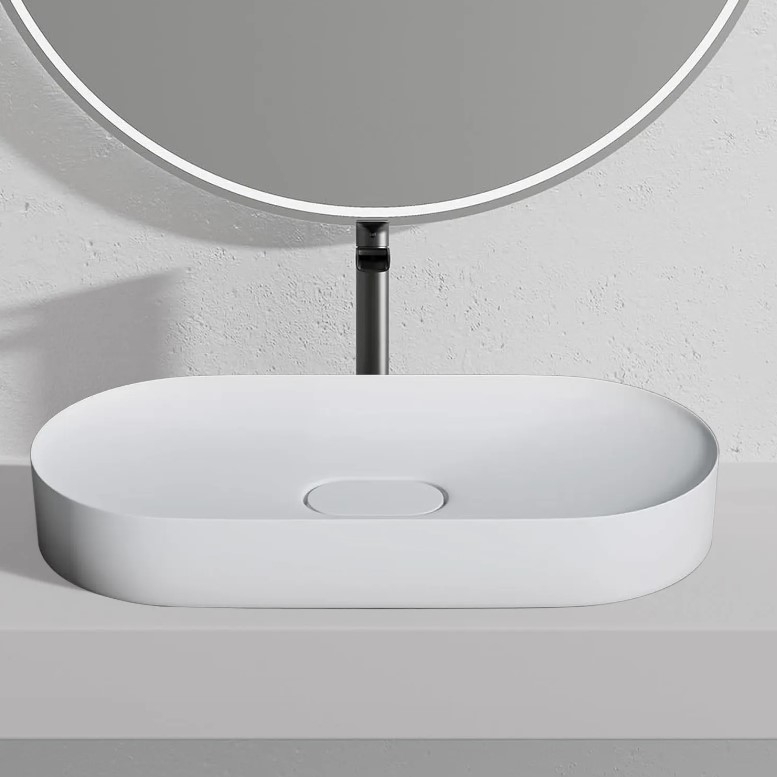 в продаже Раковина Rea Iris 70x35,5 белый (REA-U4305) - фото 3