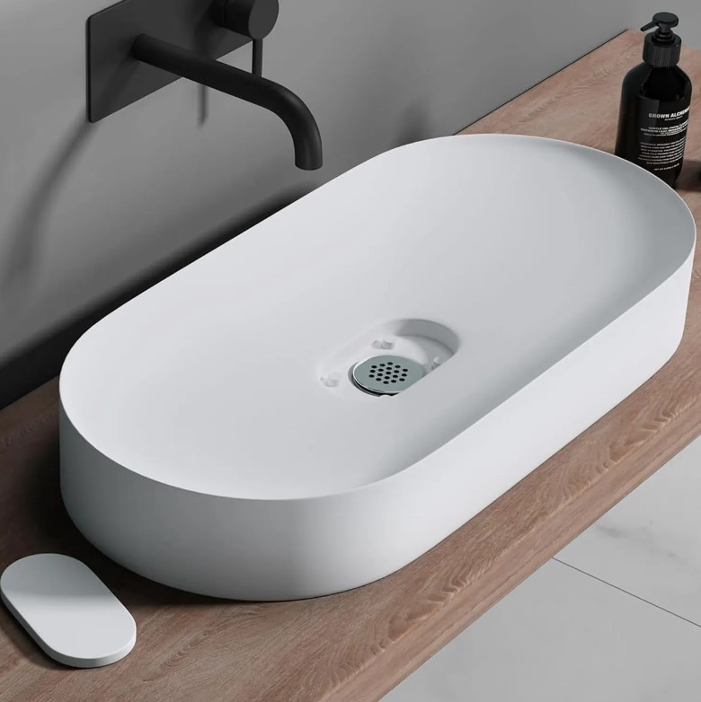 Раковина Rea Iris 70x35,5 белый (REA-U4305) отзывы - изображения 5