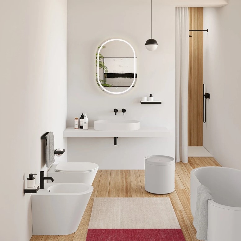 Раковина Rea Iris 70x35,5 белый (REA-U4305) обзор - фото 8