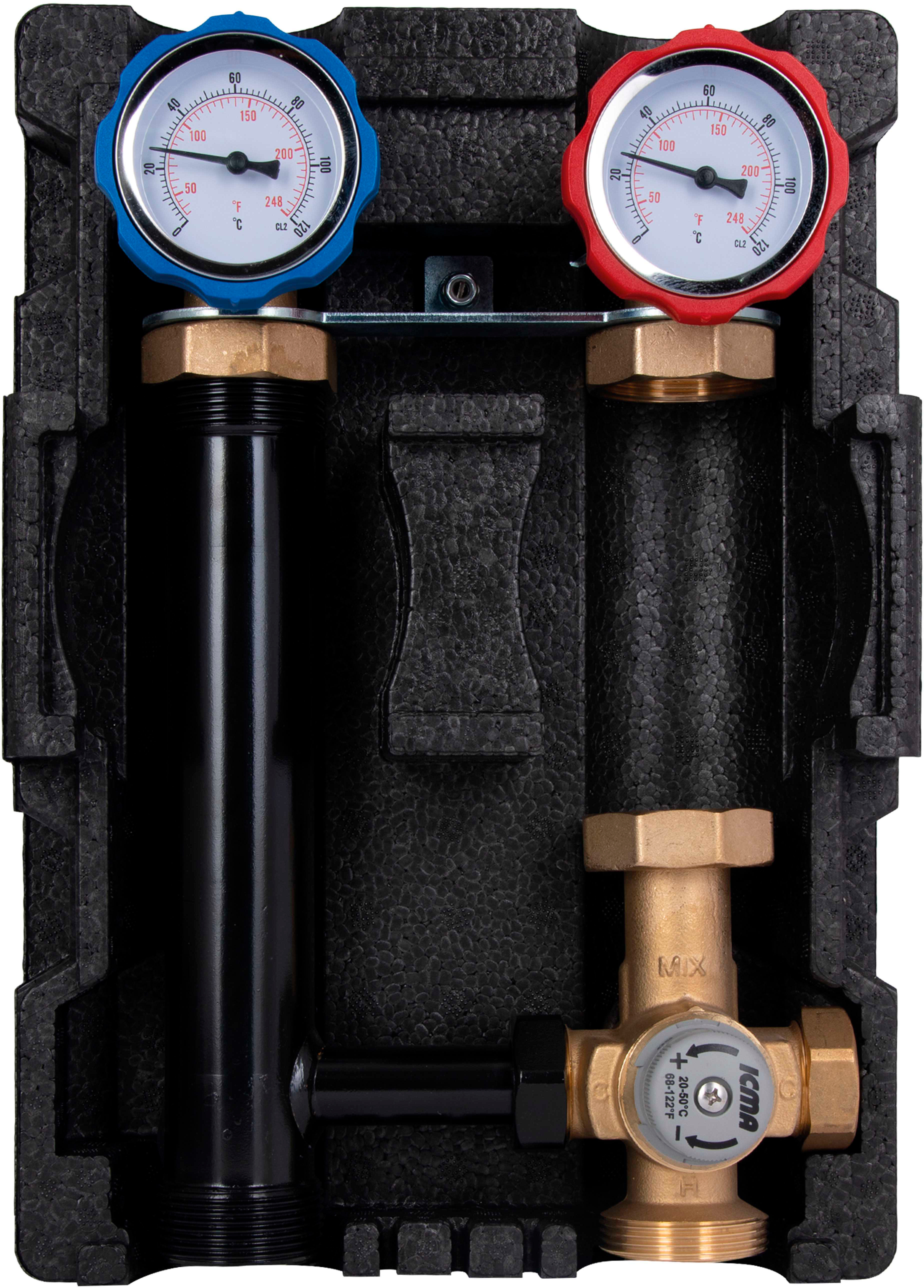 Насосная группа Icma №R004 1 1/2"x1" (93R004AFS5505SC) цена 25307 грн - фотография 2