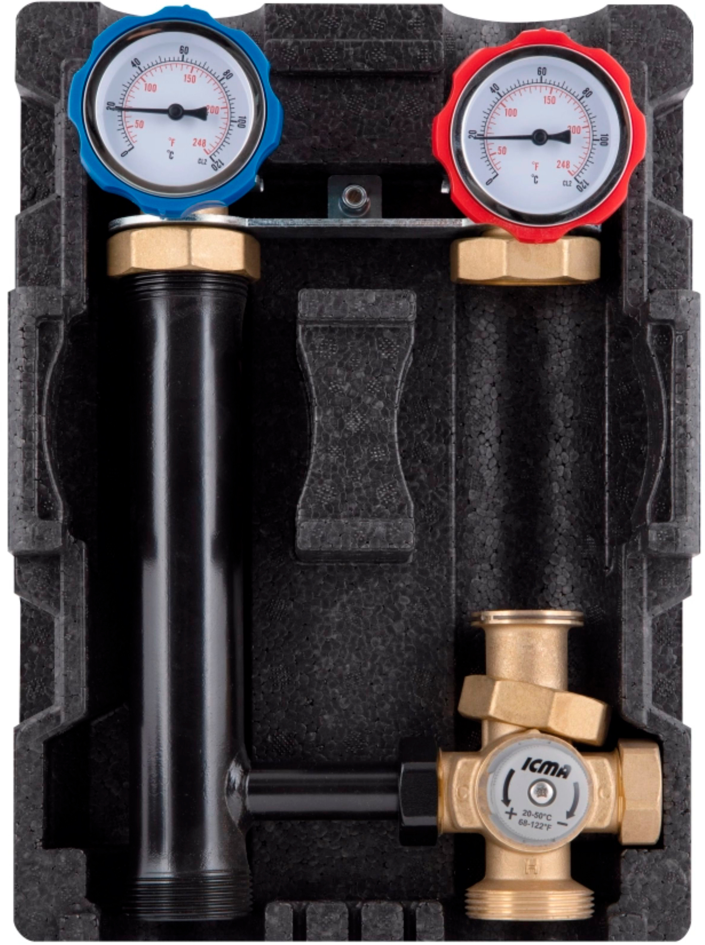 Насосная группа Icma №R004 1 1/2"x1" (93R004AFD5505SC) цена 25307 грн - фотография 2