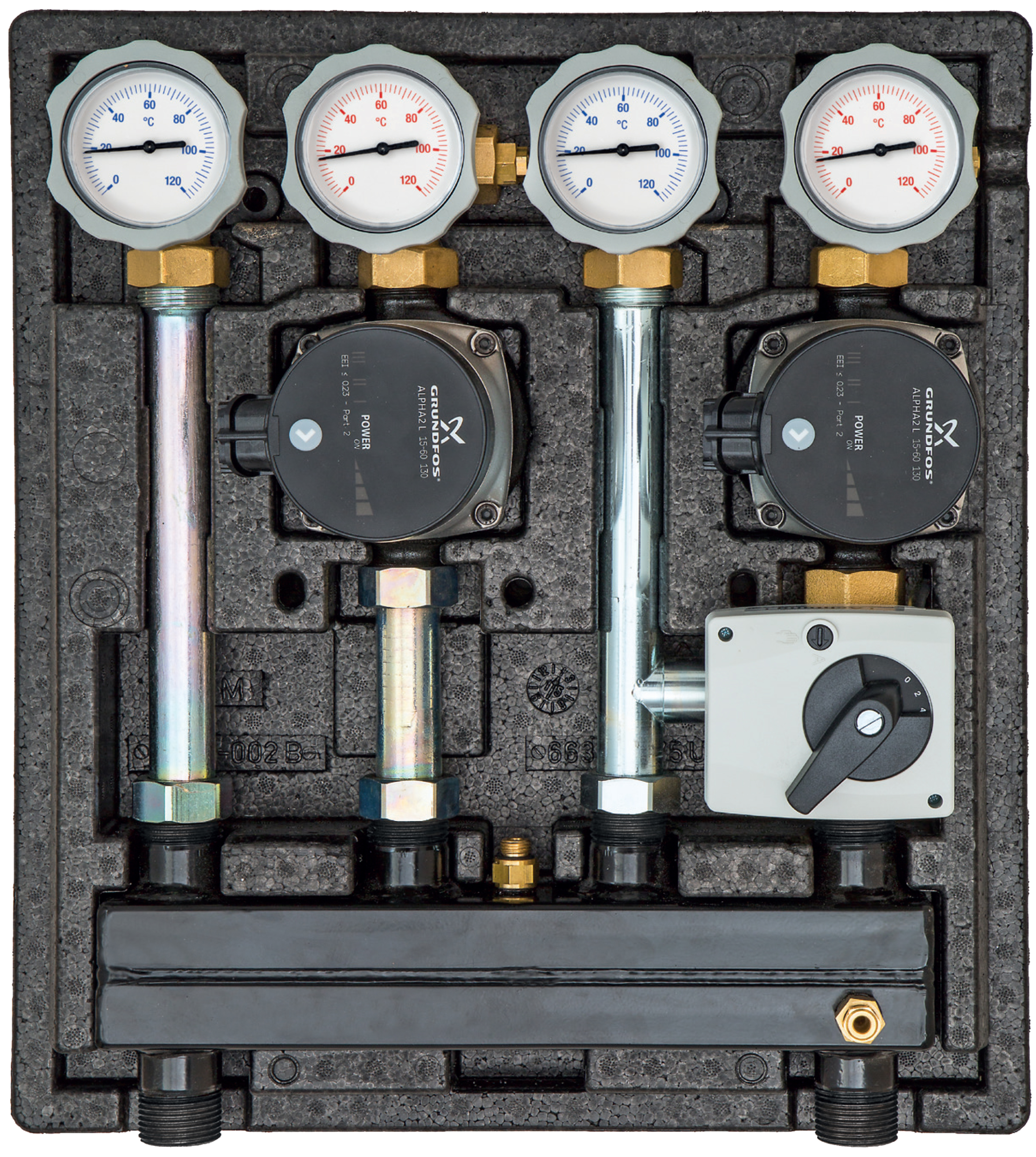 Насосная группа Meibes KombiMix 1UC 1MC DN20 (MEIH-26102.43)