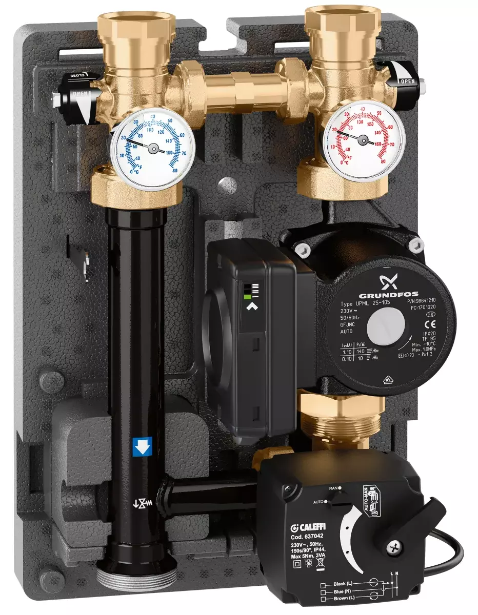 Инструкция насосная группа Caleffi 1 1/4" DN 32 (167662HE2)