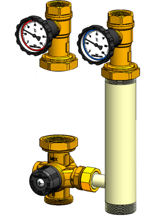 Насосная группа Termojet НГ-36 1″ (84130390) в интернет-магазине, главное фото