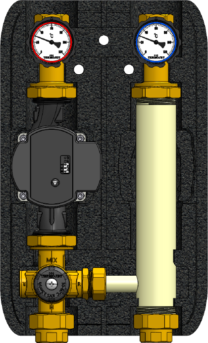 Насосная группа Termojet НГ-46 Л 1" (84314490) цена 11240 грн - фотография 2