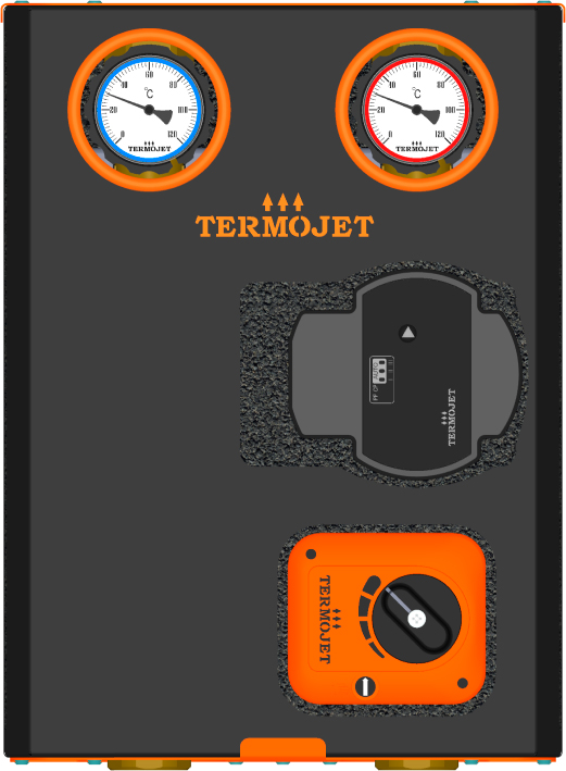 Насосная группа Termojet НГ-46 (26) 1″ (84600490) цена 11235 грн - фотография 2