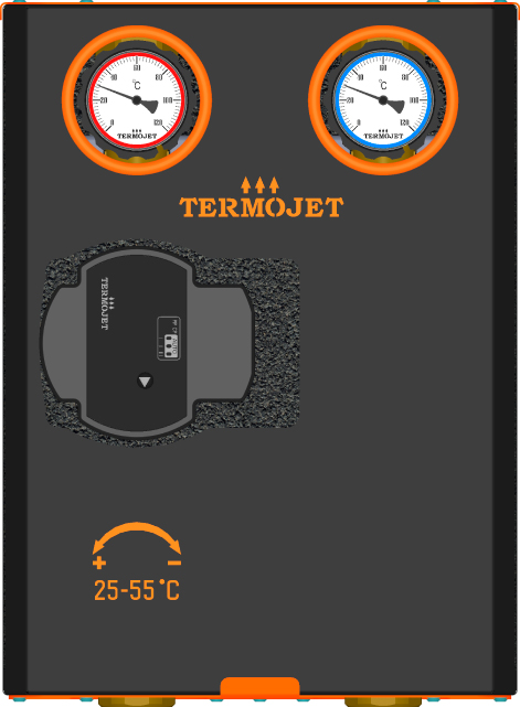 Насосная группа Termojet НГ-46 (26) Л 1″ (84300490 L) цена 11235 грн - фотография 2
