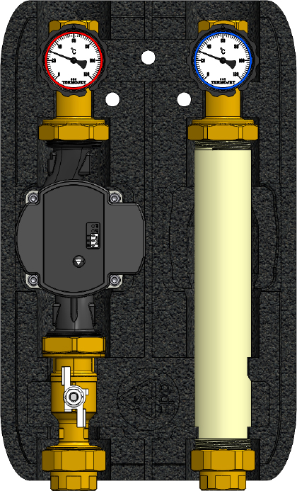 Насосная группа Termojet НГ-47 Л 1" (84310470) цена 6810 грн - фотография 2