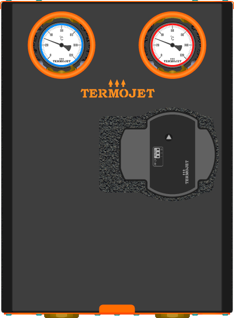 Насосная группа Termojet НГ-47 (27) 1" (84600470) цена 6797 грн - фотография 2