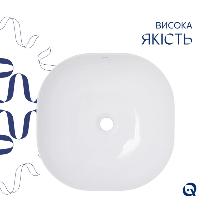 в продаже Раковина Q-Tap Kolibri White (QT10116303W48466) - фото 3