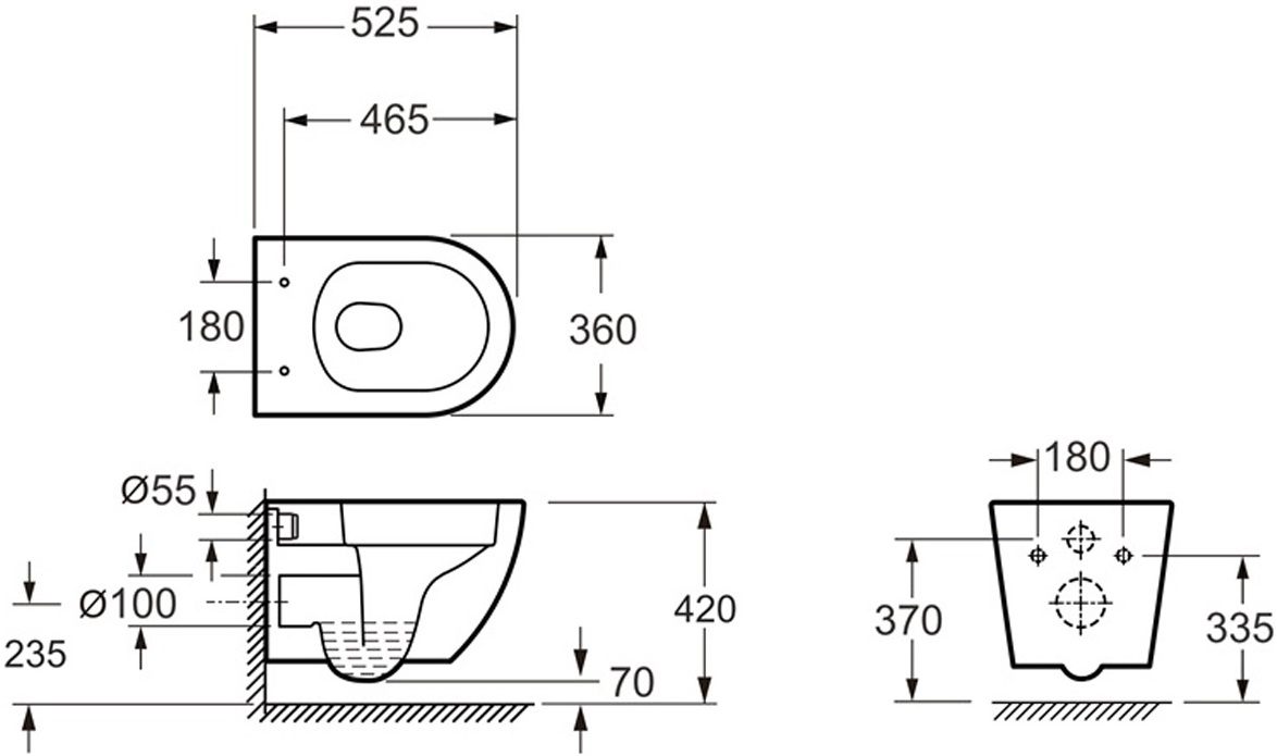 Devit Aero (3810830) Габаритные размеры