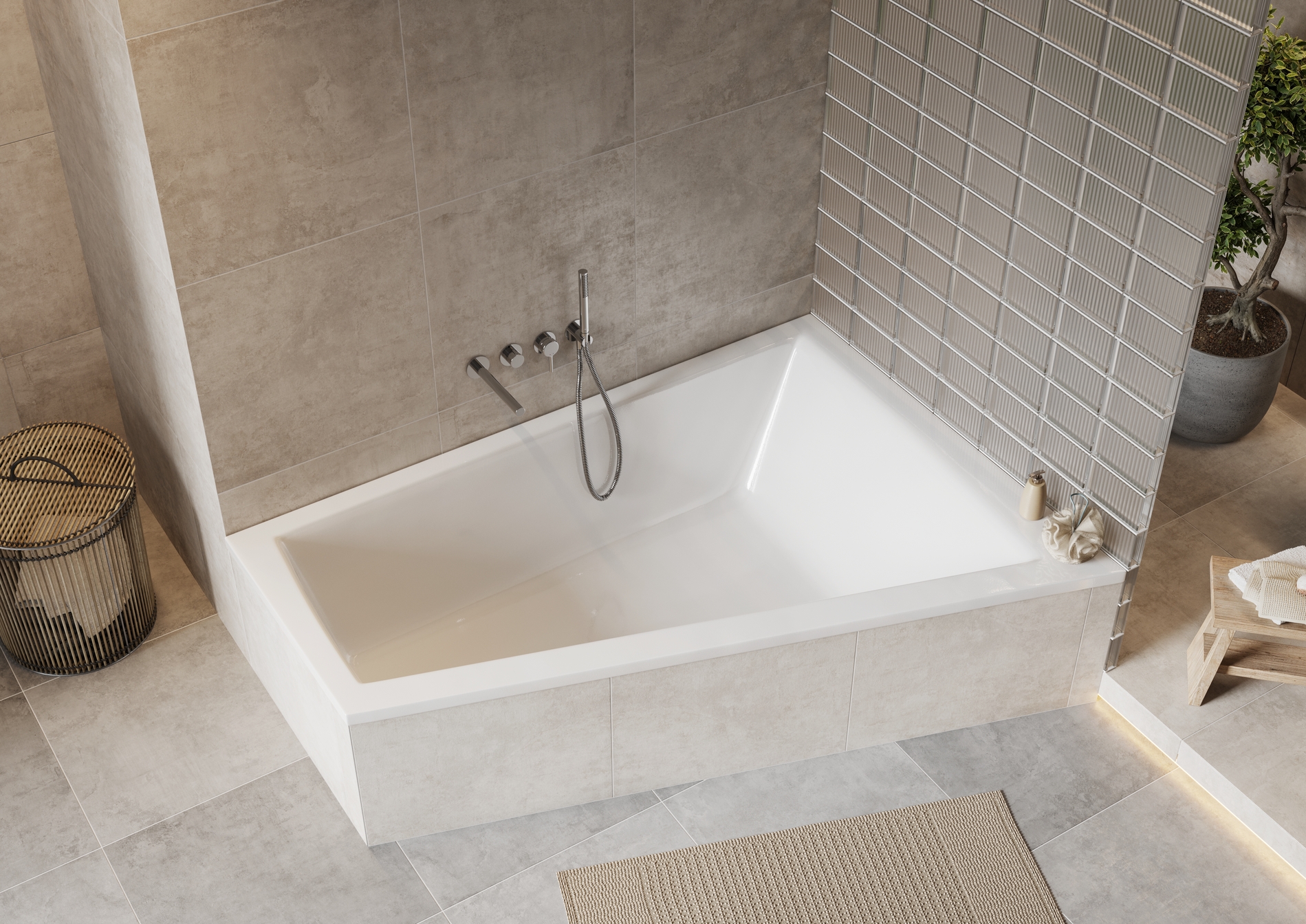 в продажу Ванна Excellent Sfera Maxi Slim 180x130 права (WAEX.SMP18WHS) - фото 3