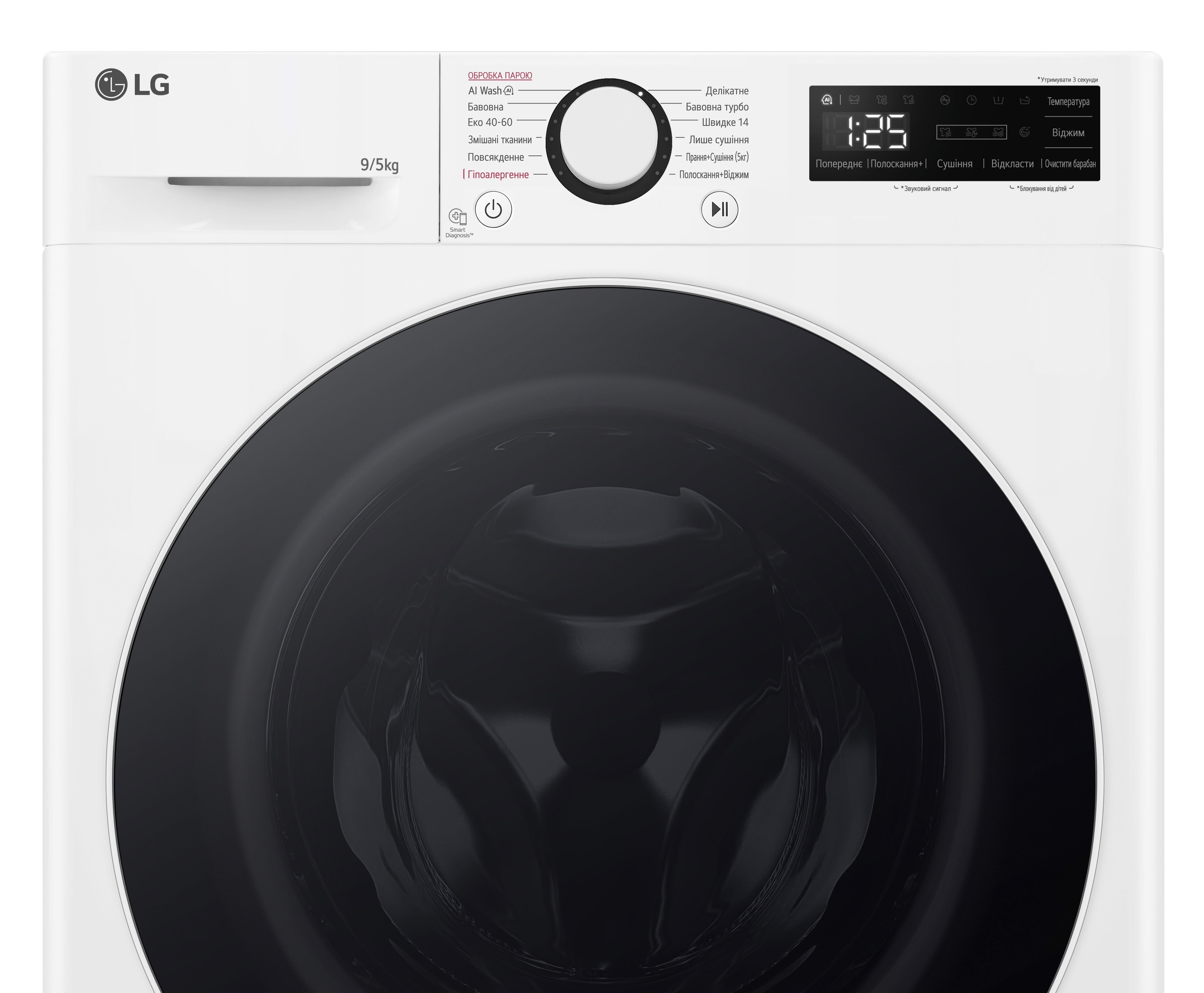 Стирально-сушильная машина LG F2R5FG0W инструкция - изображение 6