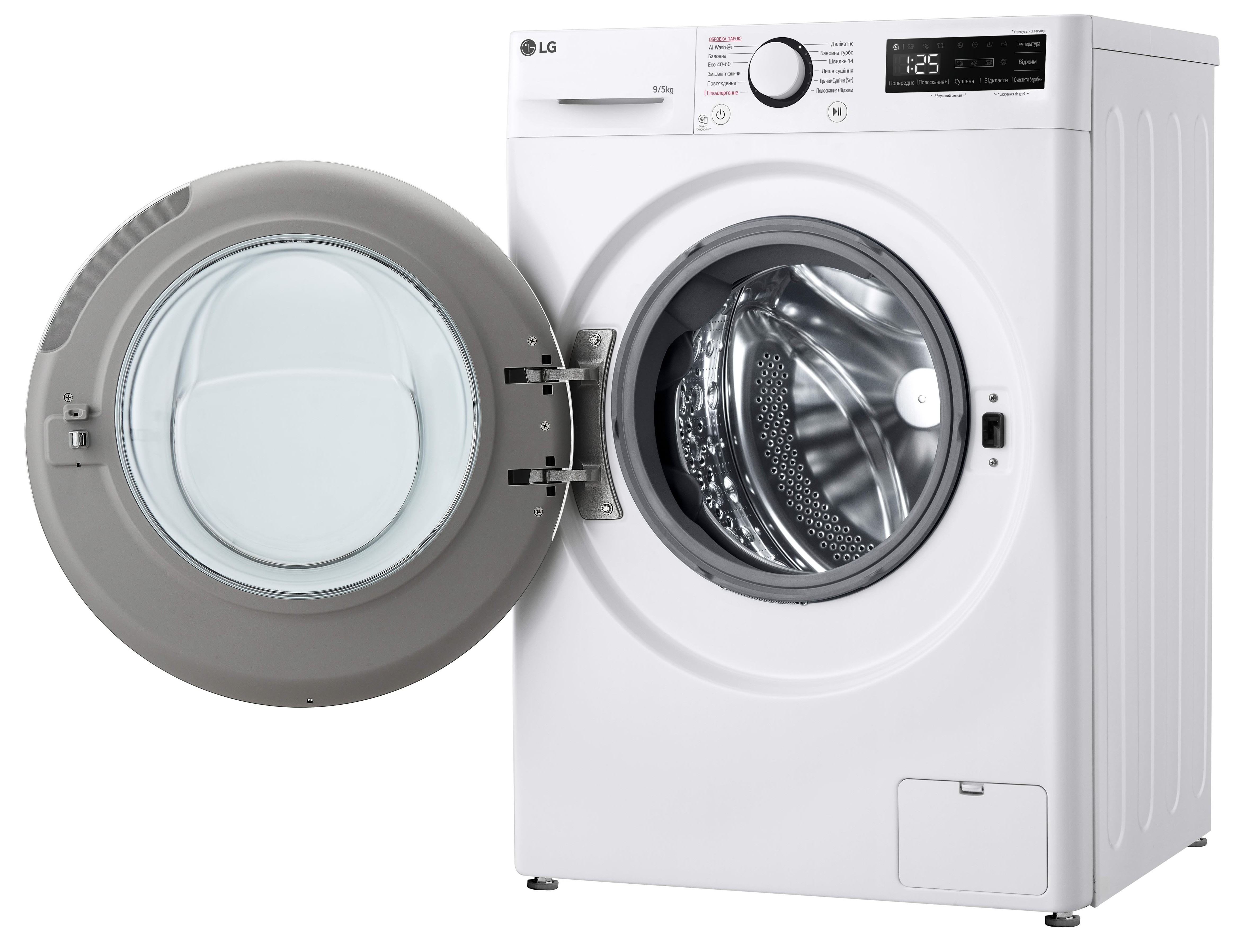 обзор товара Стирально-сушильная машина LG F2R5FG0W - фотография 12