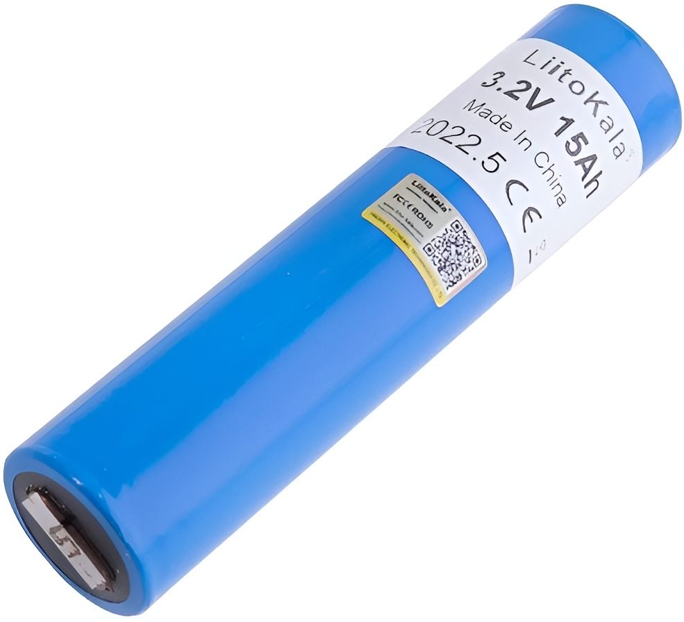 Акумулятор LiitoKala 33140 LiFePO4, 15Ah, 3.2V, Blue