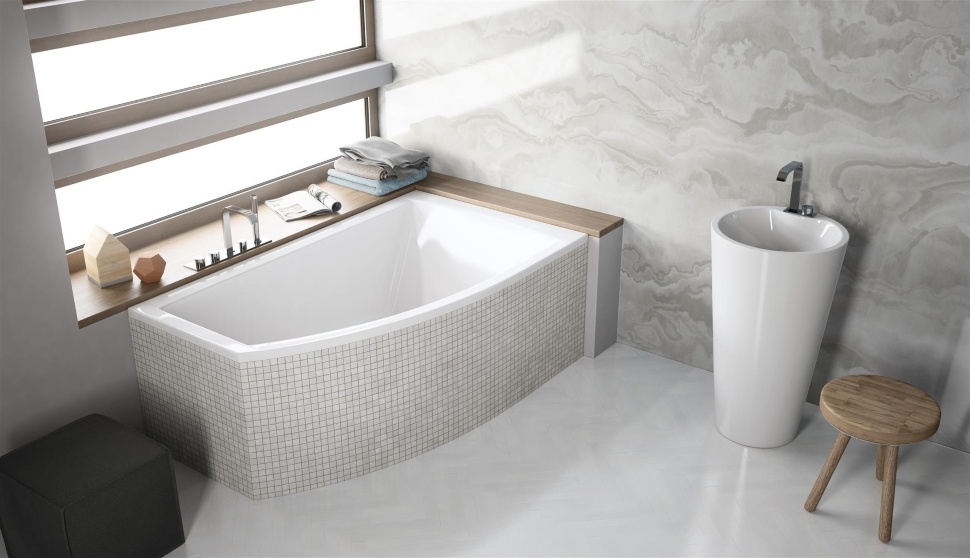 Ванна Radaway Sitera 160x95 (WA1-32-160x095PS) цена 22484 грн - фотография 2