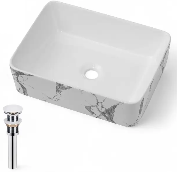 Умивальник Q-Tap Tern Marble (QT17116069MR)