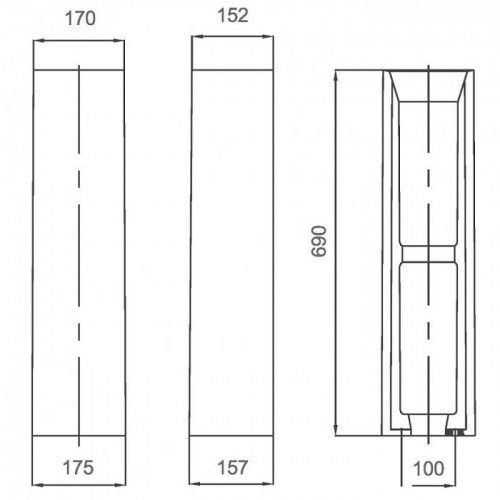 Kolo Status 2370000UA Габаритні розміри