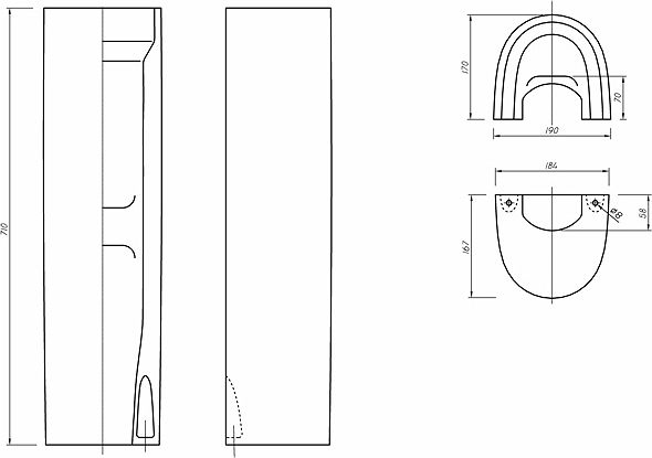 Kolo Nova Pro M37000000 Габаритні розміри