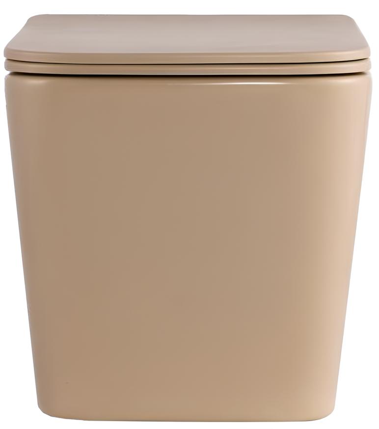 Унитаз подвесной Q-Tap Tern Ultra Quiet, Beige (QT17332303ASW) цена 14837 грн - фотография 2