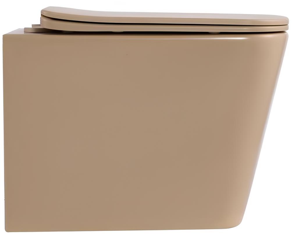 в продаже Унитаз подвесной Q-Tap Tern Ultra Quiet, Beige (QT17332303ASW) - фото 3