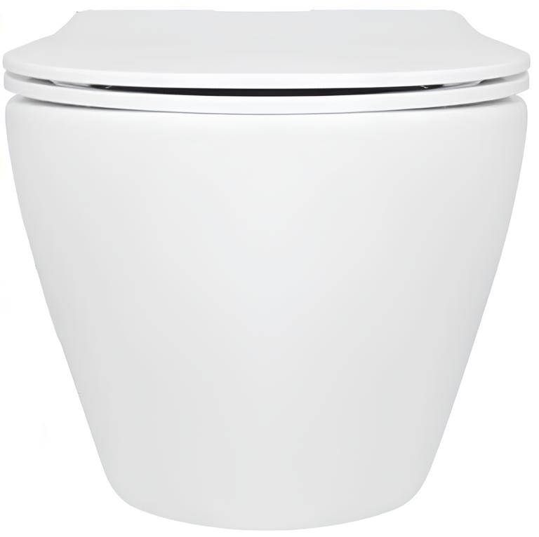 Унітаз підвісний Q-Tap Jay Rimless, White (QT07335177RW) ціна 6398 грн - фотографія 2