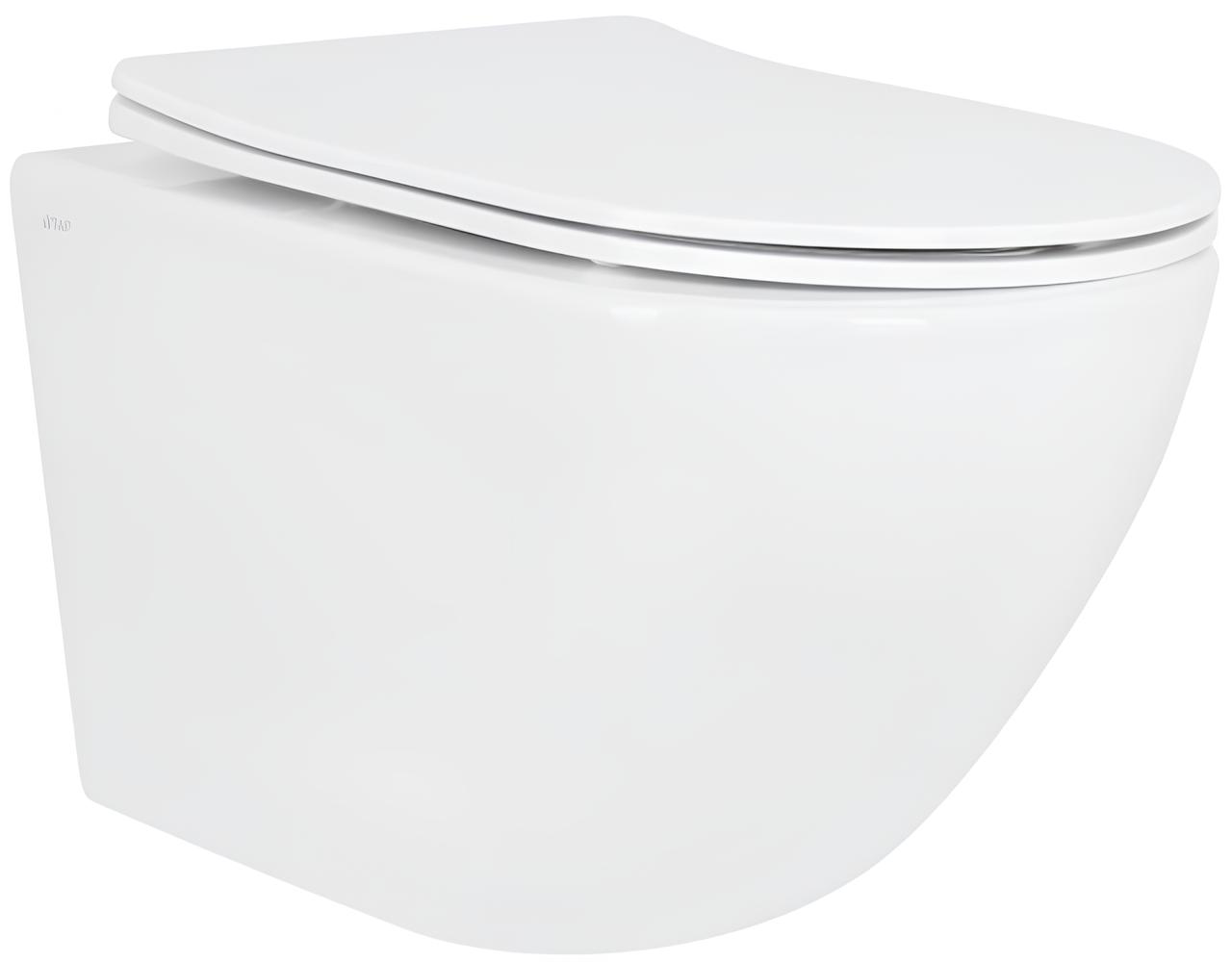 Унітаз підвісний Q-Tap Jay Rimless, White (QT07335177RW)