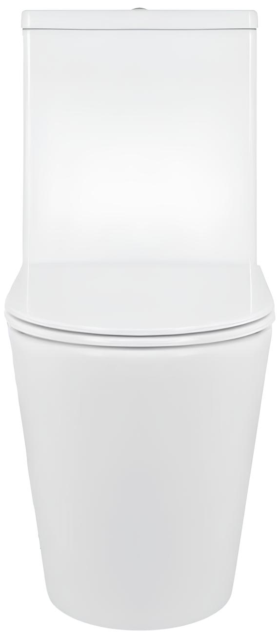 Унітаз-компакт Q-Tap Swan Eco Ultra Quiet, White (QTSWA27W48748) ціна 11128 грн - фотографія 2