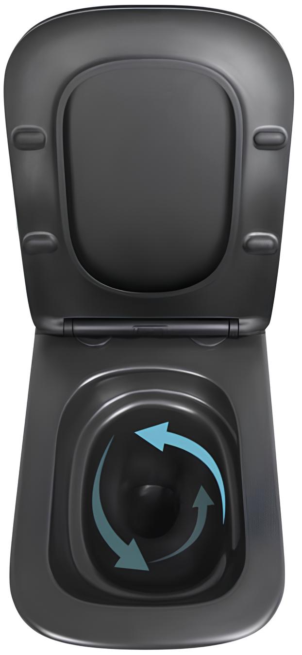 продаємо Q-Tap Tern New Ultra Quiet, Matt Black (QT17332303ASMB) в Україні - фото 4