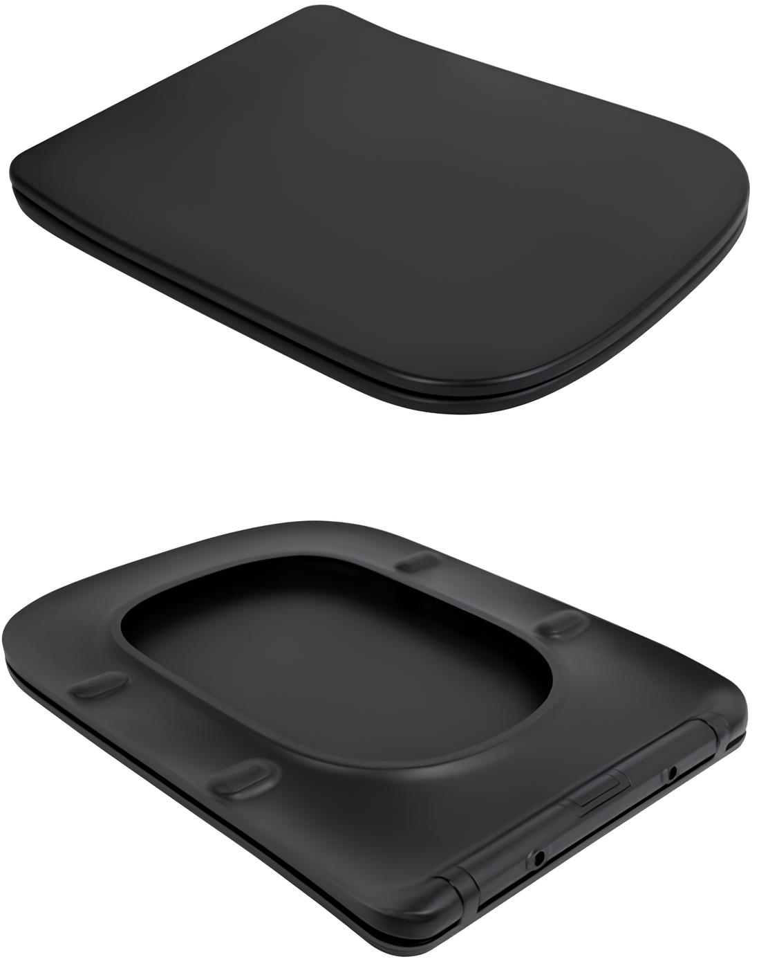 Унітаз підвісний Q-Tap Tern New Ultra Quiet, Matt Black (QT17332303ASMB) інструкція - зображення 6