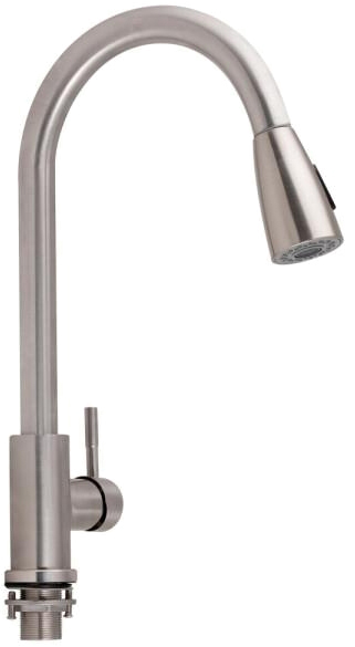 Смесители для кухонной мойки Lidz Aria 015FL LDARI015FLNKS34945 уценка