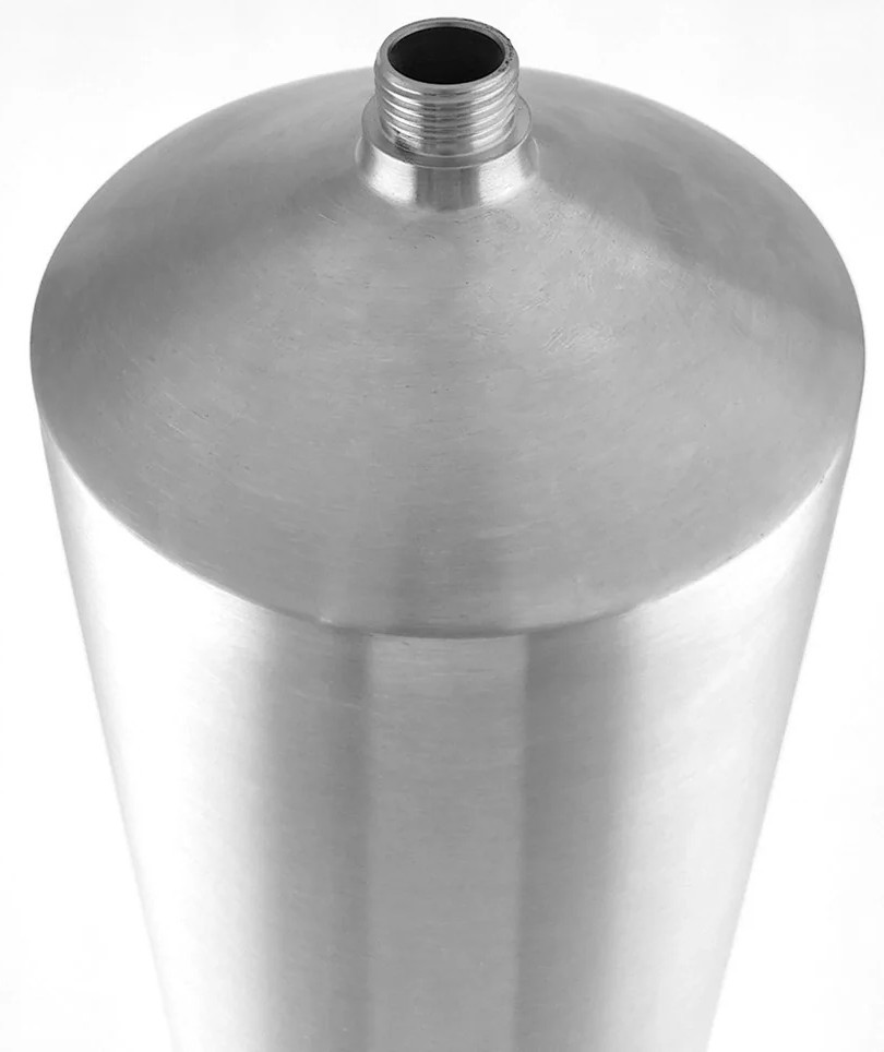 Магістральний фільтр Raifil 20 Big Blue 1" нержавіюча сталь з дренажним підключенням 1/2" (HMF-20D) ціна 10351 грн - фотографія 2