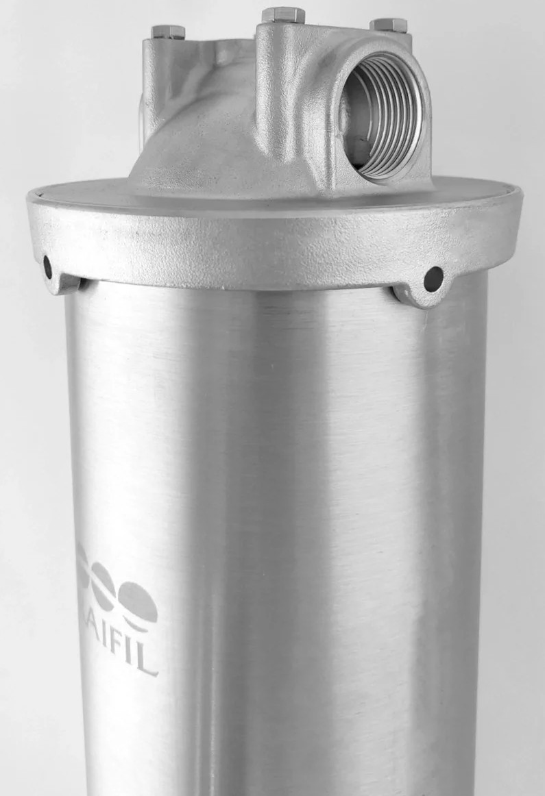 в продаже Магистральный фильтр Raifil 20 Slim 1/2" нержавеющая сталь (HMS-20B) - фото 3