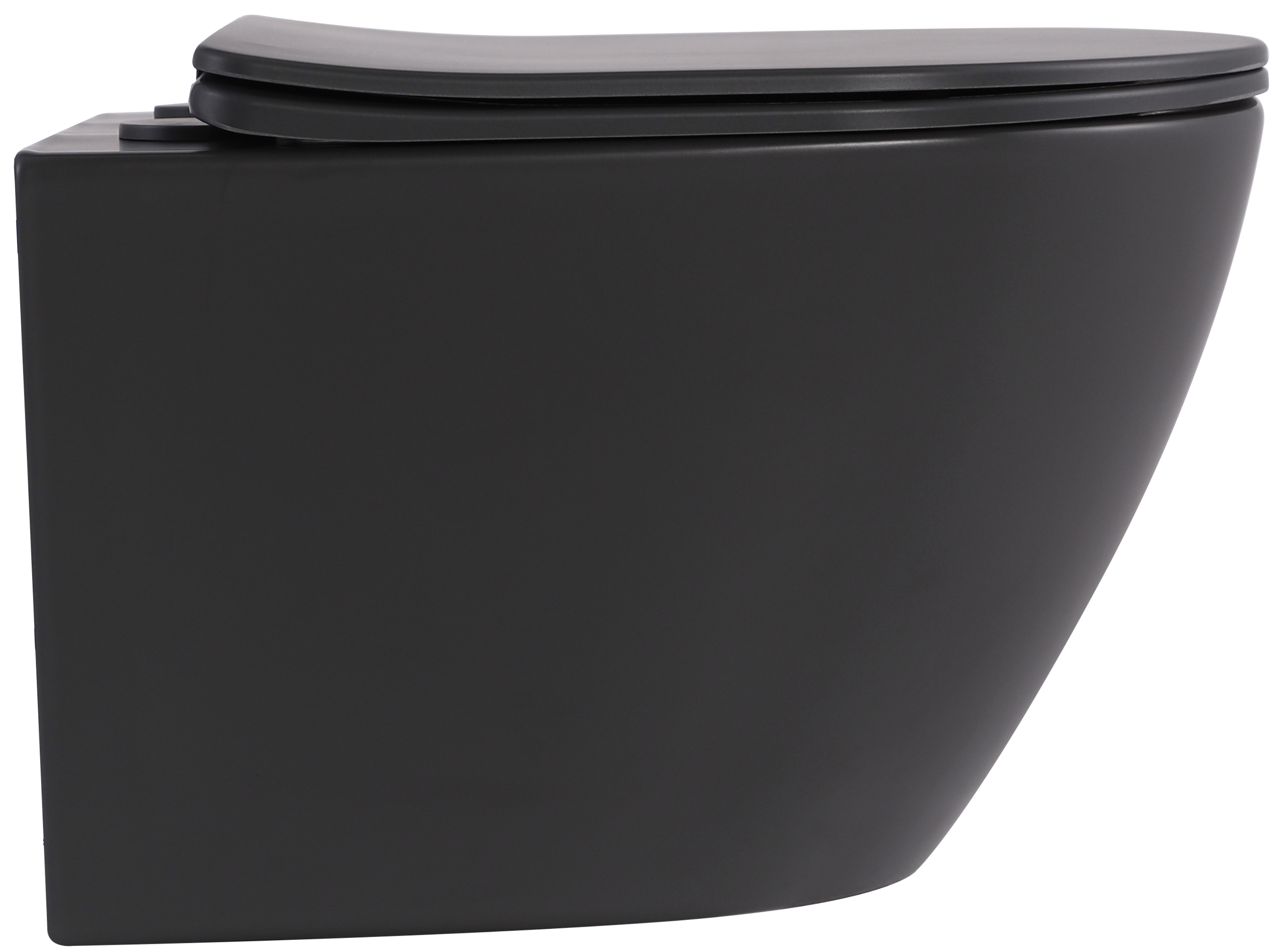 в продаже Унитаз подвесной Q-Tap Robin Ultra Quiet, Anthracite (QT13332381ASAN) - фото 3