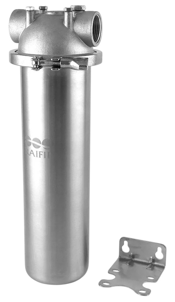 Магістральний фільтр Raifil 10 Slim 1" нержавіюча сталь (HMZ-10B)