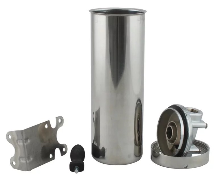 Магистральный фильтр Raifil 20 Slim 1" нержавеющая сталь (D2) цена 4570 грн - фотография 2