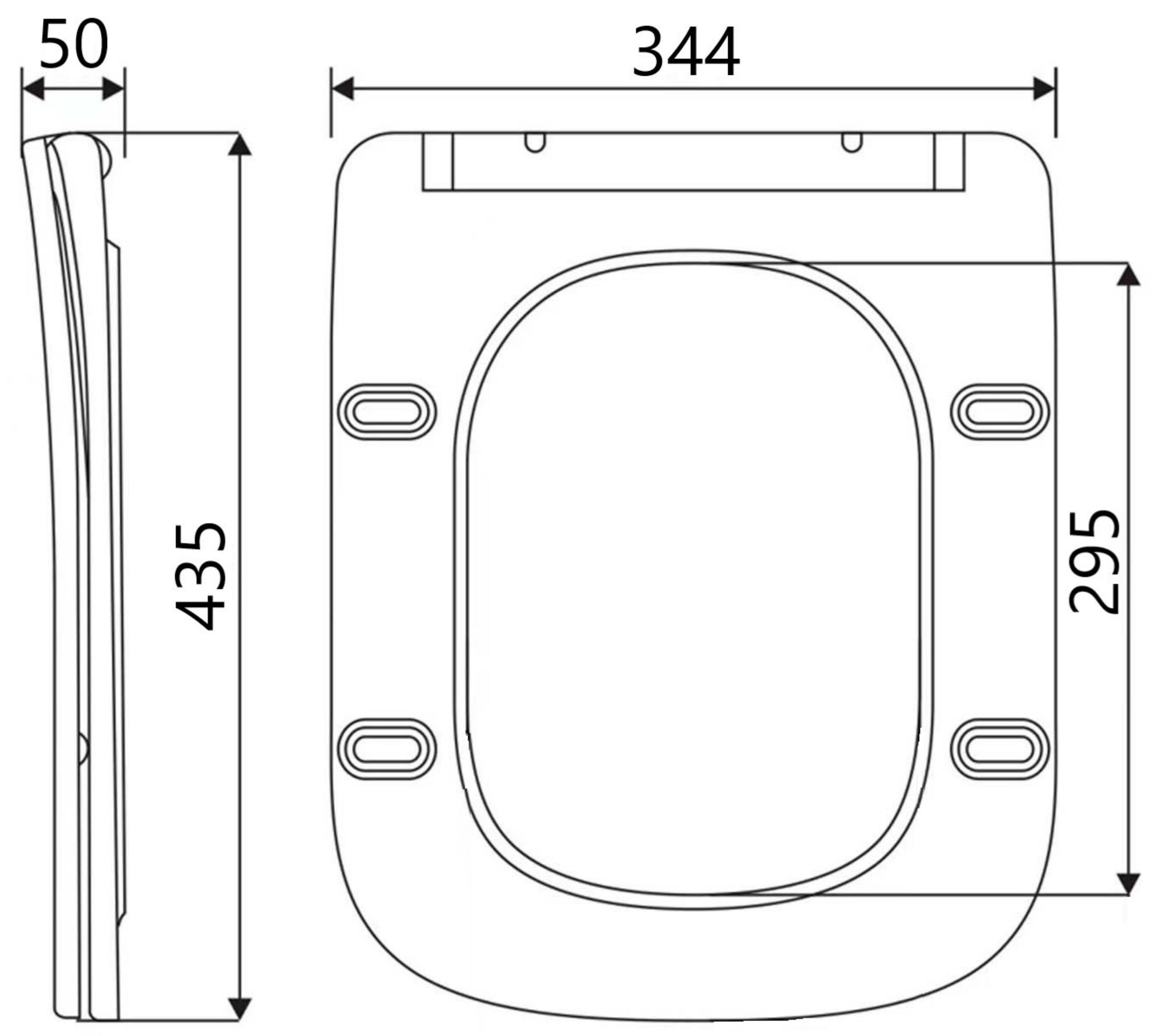 Q-Tap Tern New Slim (QTSC179MB47354) Габаритні розміри