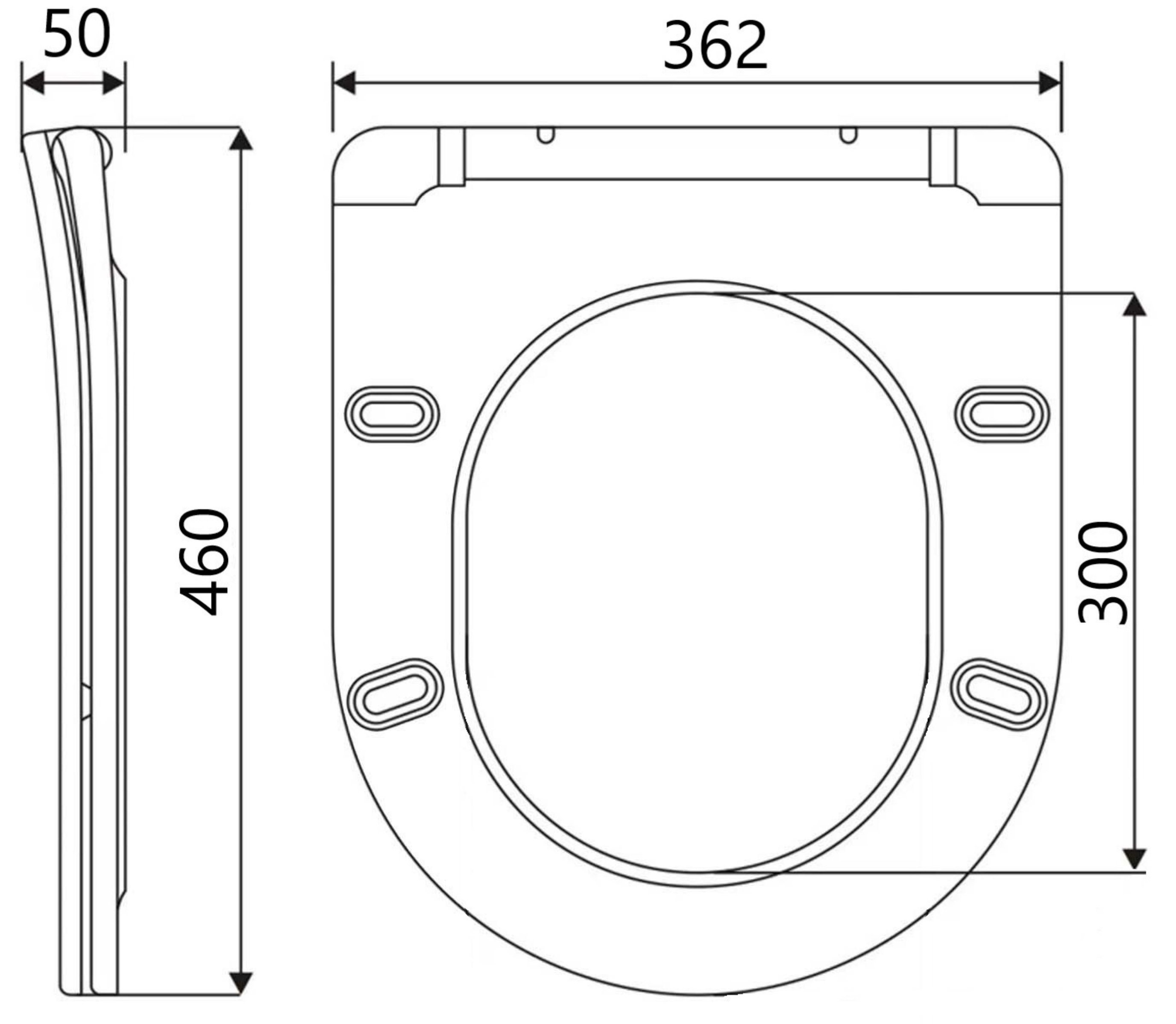 Q-Tap Robin, Scorpio Slim (QTSC179MB47352) Габаритные размеры