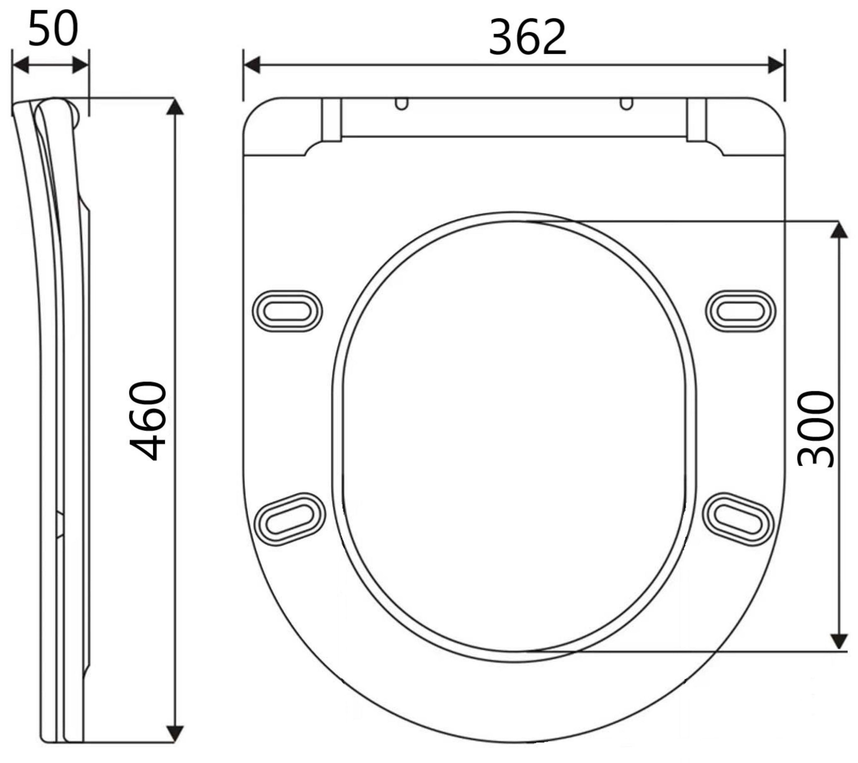 Q-Tap Robin New, Scorpio New Slim (QTSC179W47351) Габаритные размеры