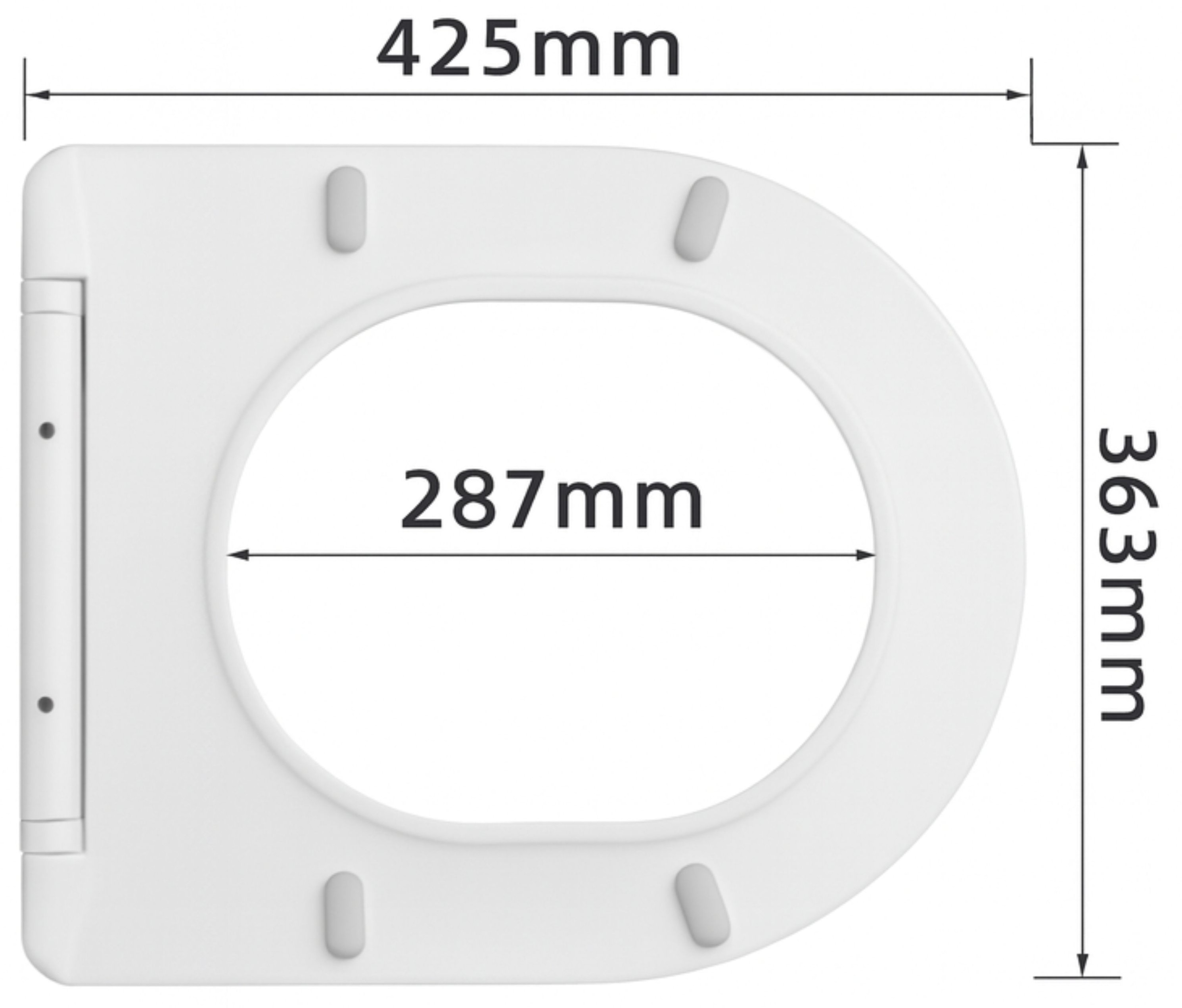 Q-Tap (Robin 490,610, Scorpio 490) Slim (QTSC179W48675) Габаритные размеры