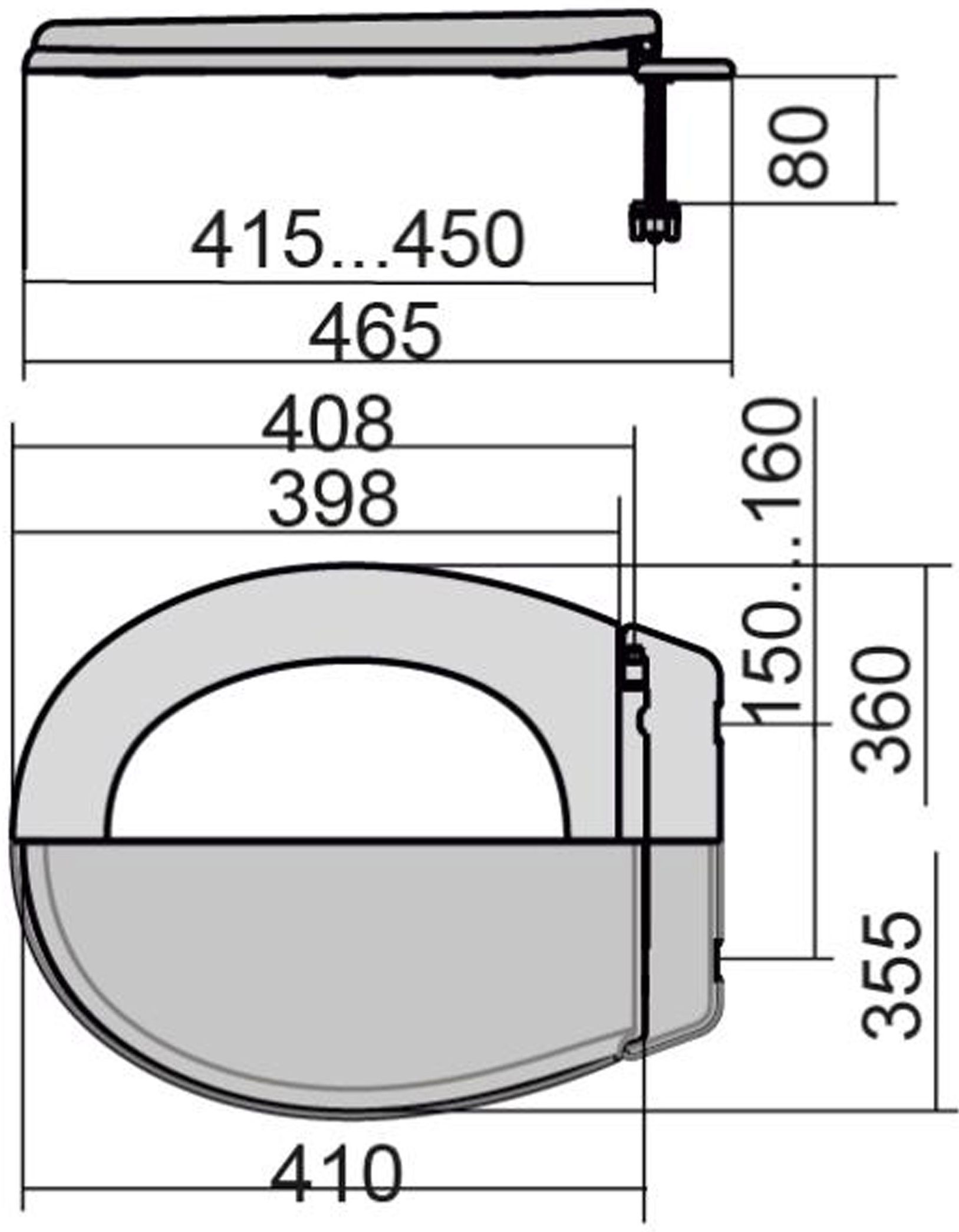 Optimum Space Габаритные размеры