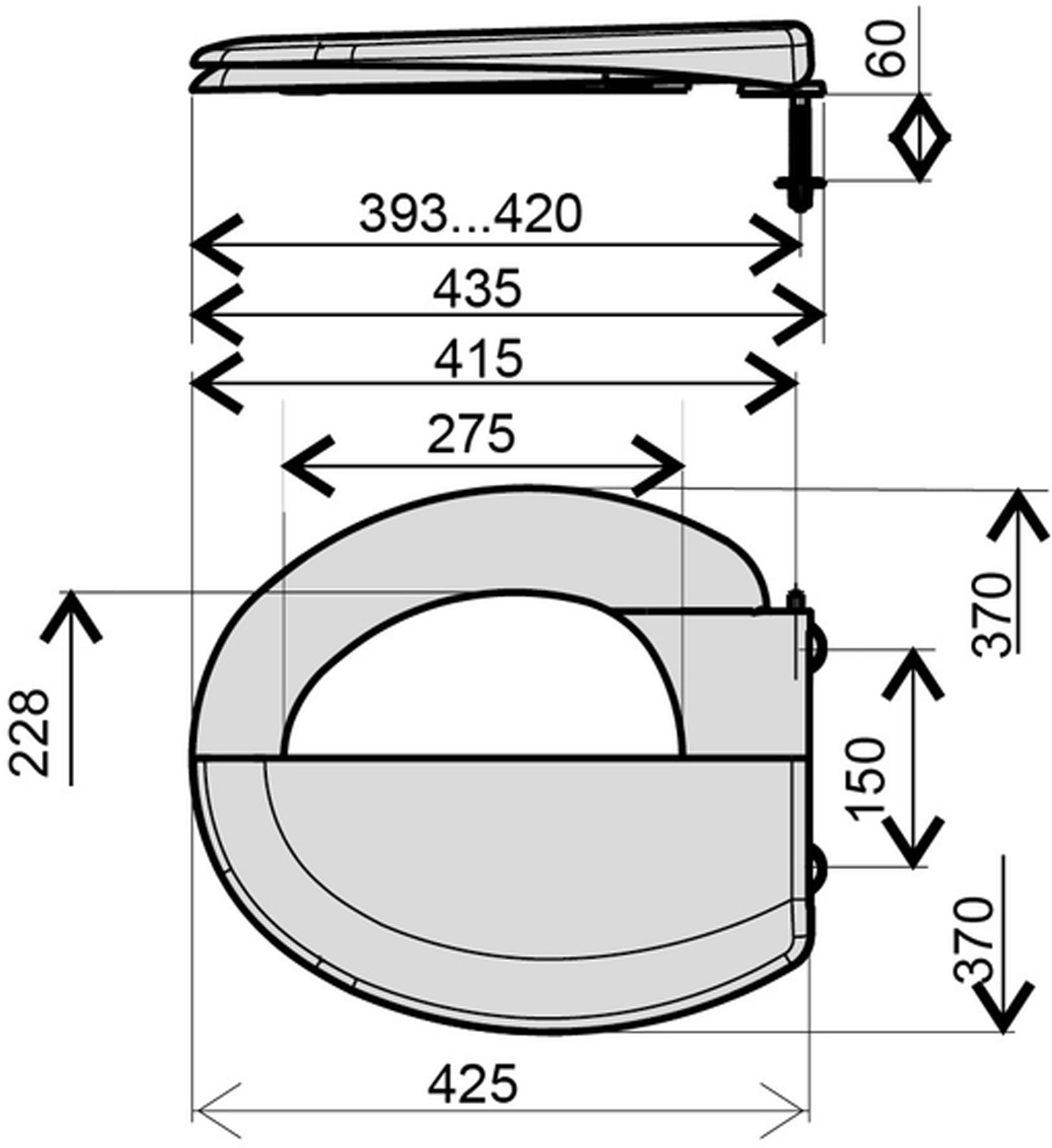 Optimum Liberty Габаритні розміри