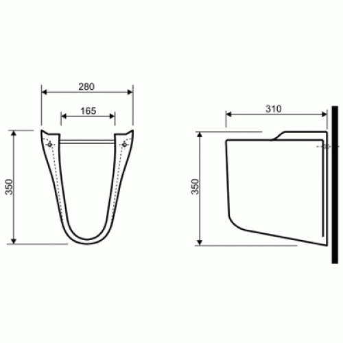 Kolo Nova Top 67100000 Габаритні розміри