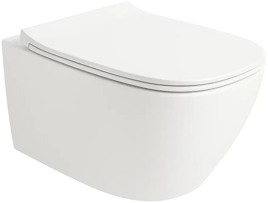 Унитаз подвесной Simas Juniper JU18/F85/JU004, Matte White