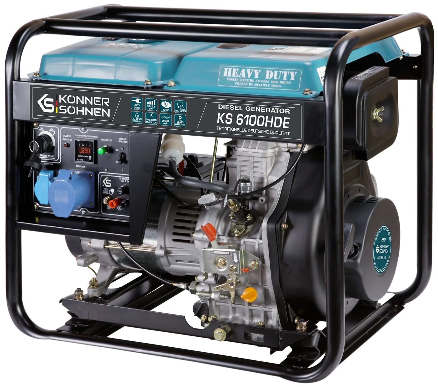 в продаже Генератор Konner&Sohnen KS 6100HDE (EURO V) - фото 3