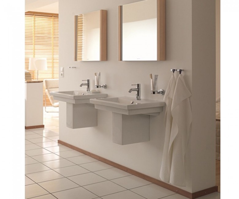 Напівп'єдестал Duravit 2nd floor 0857140000 ціна 10608 грн - фотографія 2