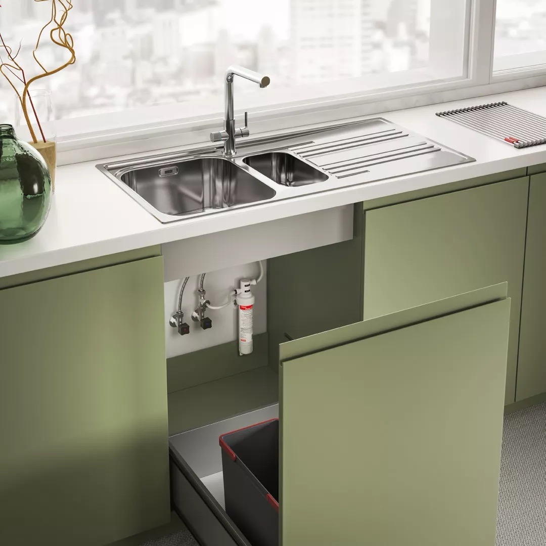 Смеситель для кухни Franke Lina L Clear Water 2.0, Хром (120.0730.779) цена 12201 грн - фотография 2